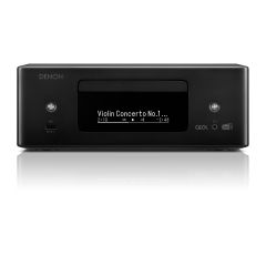 Denon CEOL RCD-N12DAB Black Design all-in-one system with CD player, DAB/FM radio, HDMI ARC and HEOS