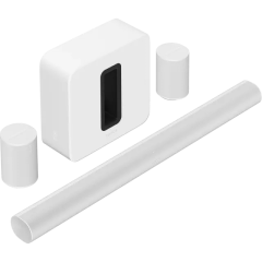 Sonos Arc + Sub + 2x Era 100 (Premium Immersive Set with Arc) White Package Deal