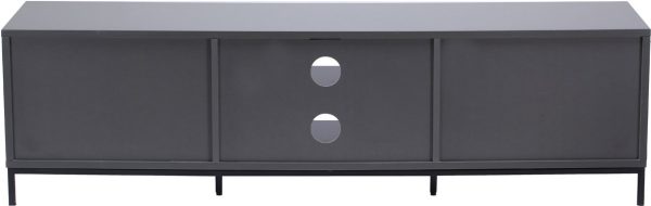 Alphason CHAPLIN 1600 Charcoal TV / AV Stand - Image 4