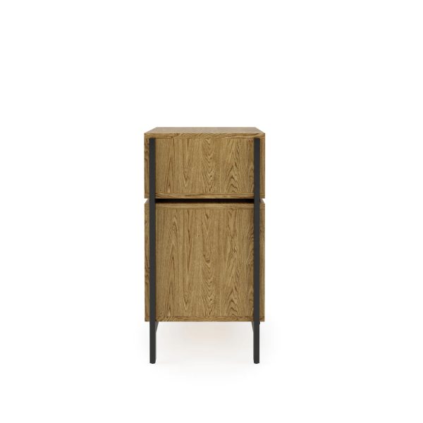 Alphason LOUISIANA Oak Turntable Stand - Image 2