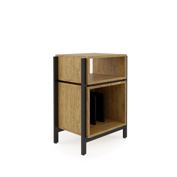 Alphason LOUISIANA Oak Turntable Stand - Image 4