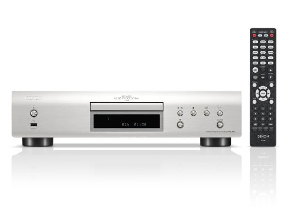Denon DCD900NE Silver CD Player with Advanced AL32 Processing Plus and USB