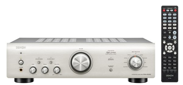 Denon PMA600NE Silver Integrated Amplifier with Bluetooth Support