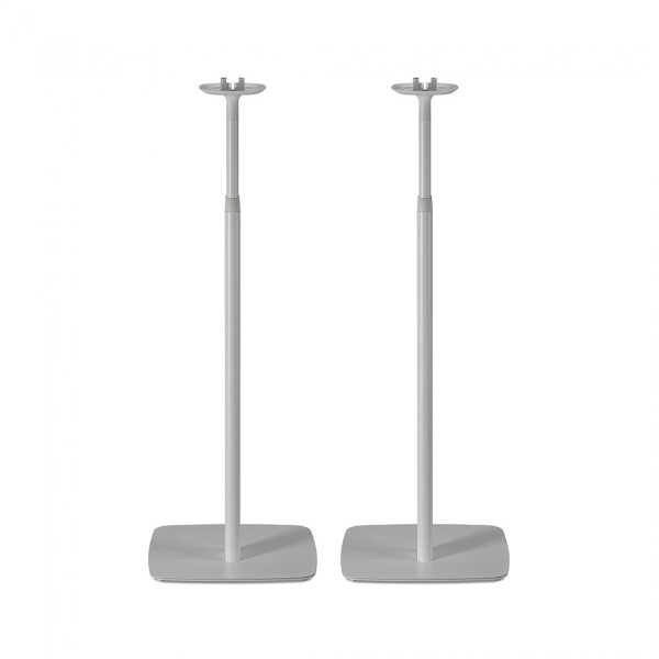 Flexson S1-AFSX2 White 2 x Adjustable Floor Stands for Sonos One, One SL and Play:1