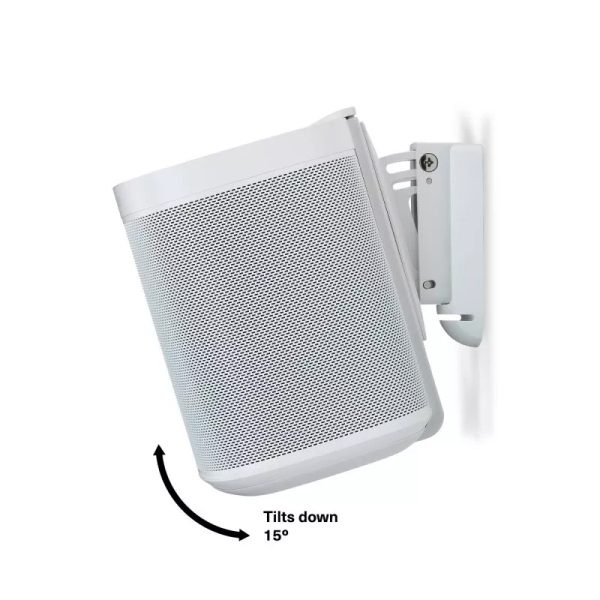 Flexson S1-WM White Wall Mount for Sonos One / One Sl + PLAY:1 - Image 4