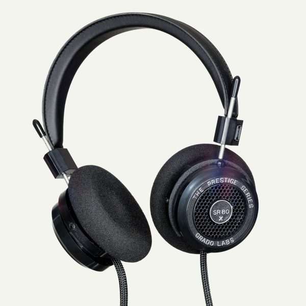 Grado SR80x Black Open Back Headphones - Image 2