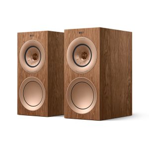 KEF R3 META  Walnut  Three-Way Stand-mount Speaker