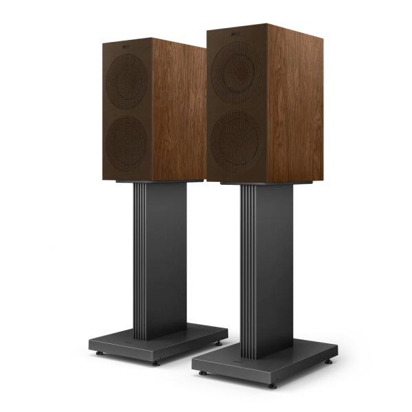 KEF R3 META  Walnut  Three-Way Stand-mount Speaker - Image 3