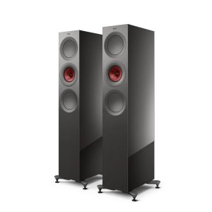 KEF R7 META Titanium Gloss Special Edition Three-Way Floorstanding Speakers EX-DISPLAY