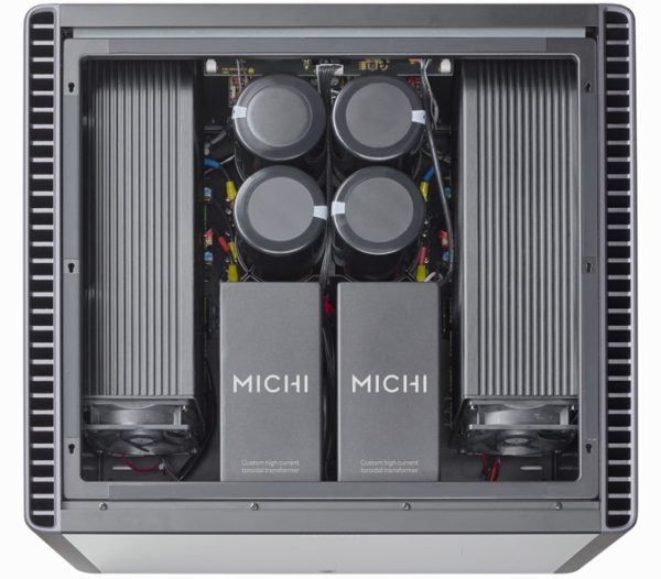 Michi M8 Black Monoblock Power Amplifier - Image 3