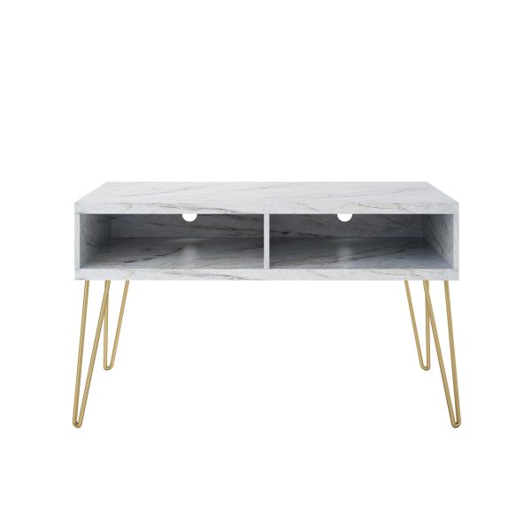 Novogratz ATHENA TV STAND White Marble - Image 3