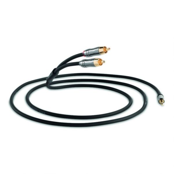QED PERFORMANCE AUDIO J2P 3.5Mm Jack To Two Phono Interconnect