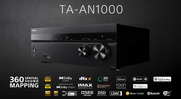 Sony TA-AN1000  7.2 Channel 8K A/V Amplifier - Image 4