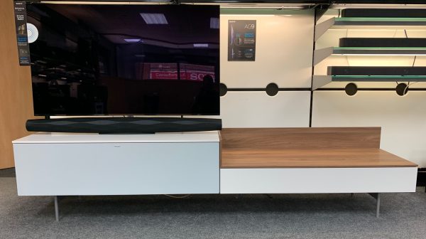 Spectral NEXT NXP11 EX-DEMO GW-UC-SF 240cm Wide Lowboard TV Cabinet With TX Cantilever TV Bracket