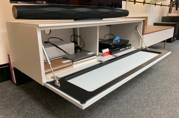 Spectral NEXT NXP11 EX-DEMO GW-UC-SF 240cm Wide Lowboard TV Cabinet With TX Cantilever TV Bracket - Image 3