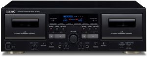 Teac W1200 Black Double Cassette Deck