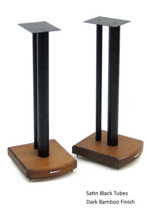 Atacama Moseco 6 speaker stands Satin Black/Dark Bamboo